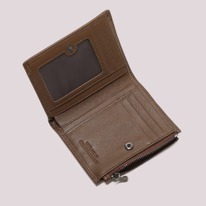 PORTAFOGLIO IN PELLE CON PORTADOCUMENTI E PORTAMONETE